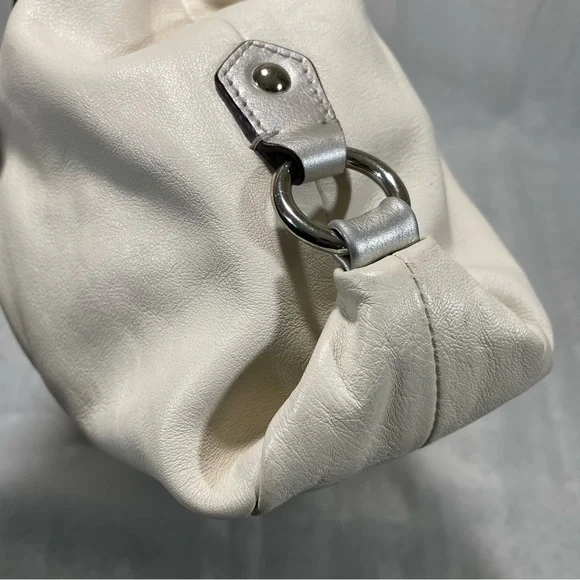 Coach Ashley Ivory Leather Shoulder/Crossbody Bag, - Picture 7 of 15